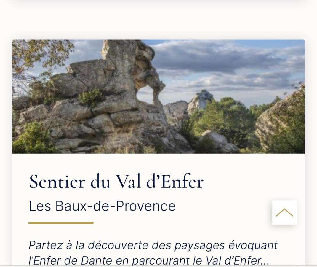 Lou Bonur Apartman Les Baux-de-Provence Kültér fotó