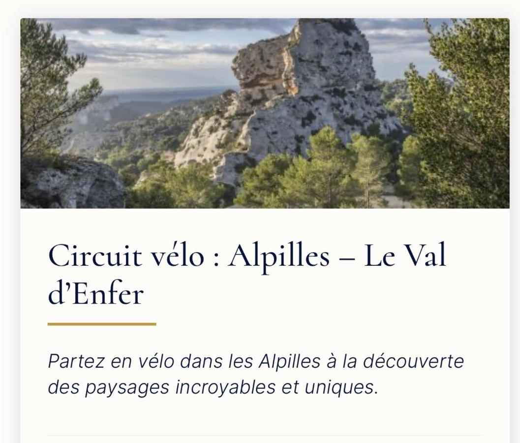 Lou Bonur Apartman Les Baux-de-Provence Kültér fotó